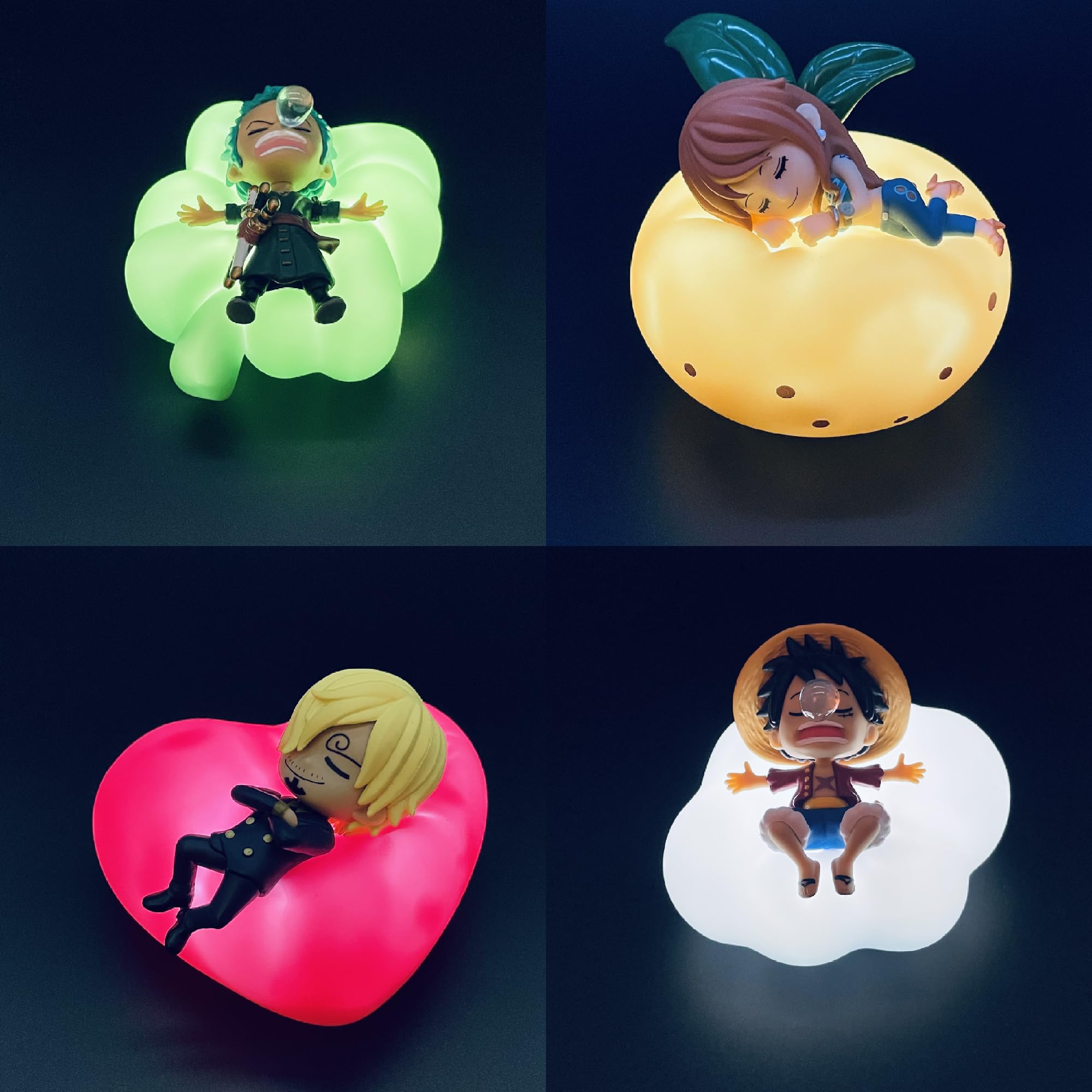Amazon.com: Win Main One Piece Anime Mystery Nightlight Figurine
